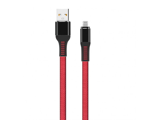 Кабель USB WALKER C750 Lightning red TPS-2710000150923