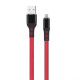 Кабель USB WALKER C750 Lightning red TPS-2710000150923