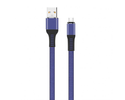 Кабель USB WALKER C750 Micro dark blue TPS-2710000150947