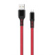 Кабель USB WALKER C750 Micro red TPS-2710000150961