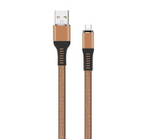 Кабель USB WALKER C750 Micro brown TPS-2710000160700