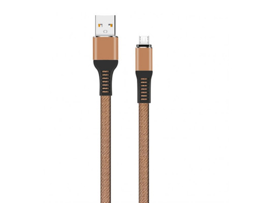 Кабель USB WALKER C750 Micro brown TPS-2710000160700