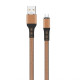 Кабель USB WALKER C750 Micro brown TPS-2710000160700