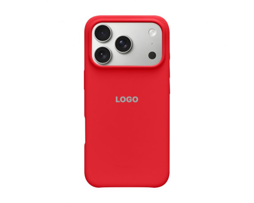 Чохол Full Silicone Case для Apple iPhone 17 Pro red (14) TPS-2710000334408 2710000334408