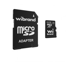 Карта пам'яті Wibrand MicroSDHC 64GB UHS-I Class 10 + SD-адаптер TPS-2710000334804 2710000334804