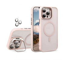 Чохол з функцією MagSafe для Apple iPhone 17 Pro Max з підставкою та захистом для камер pink (10) TPS-2710000335085 2710000335085