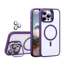 Чохол з функцією MagSafe для Apple iPhone 17 з підставкою та захистом для камер violet (02) TPS-2710000334811 2710000334811