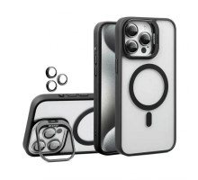 Чохол з функцією MagSafe для Apple iPhone 17 з підставкою та захистом для камер black (03) TPS-2710000334828 2710000334828