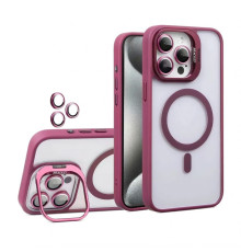 Чохол з функцією MagSafe для Apple iPhone 17 Air з підставкою та захистом для камер bordo (05) TPS-2710000334910 2710000334910