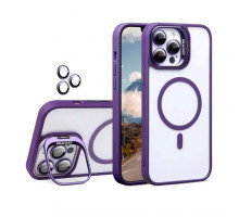 Чохол з функцією MagSafe для Apple iPhone 17 Pro з підставкою та захистом для камер violet (02) TPS-2710000334958 2710000334958