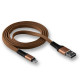 Кабель USB WALKER C750 Lightning brown