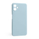 Чохол Full Silicone Case для Samsung Galaxy A07/A075 (2025) light blue (05) (без логотипу) TPS-2710000337126 2710000337126