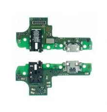 Шлейф (нижня плата) для Samsung Galaxy A10S/A107 (2019) rev.M16 з роз'ємом живлення і мікрофоном black High Quality TPS-2710000337355 2710000337355