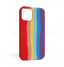 Чохол Silicone Case смугастий для Apple iPhone 12 mini (колір 1)