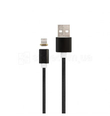 Кабель USB DM-M15 Lightning Magnetic black TPS-2710000150527