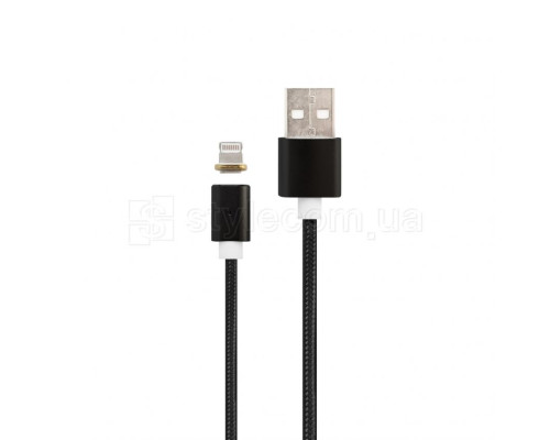 Кабель USB DM-M15 Lightning Magnetic black