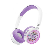 Дитячі навушники Bluetooth XO BE57 purple TPS-2710000337829 2710000337829