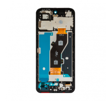 Дисплей (LCD) для Tecno Spark Go 1 KL4 з тачскріном та рамкою black (IPS) High Quality TPS-2710000338949 2710000338949