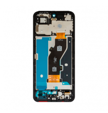 Дисплей (LCD) для Tecno Spark Go 1 KL4 з тачскріном та рамкою black (IPS) High Quality TPS-2710000338949 2710000338949