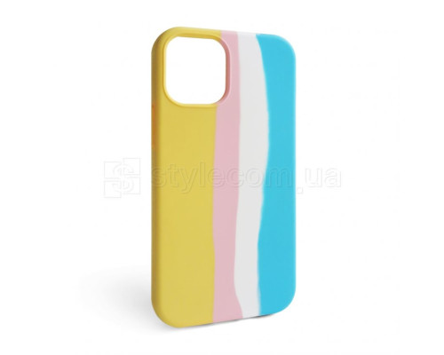 Чохол Silicone Case смугастий для Apple iPhone 12 mini (колір 6)