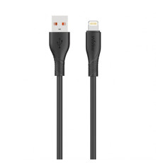 Кабель USB WALKER C585 Lightning black TPS-2710000339823 2710000339823
