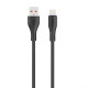 Кабель USB WALKER C585 Lightning black TPS-2710000339823 2710000339823