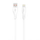 Кабель USB WALKER C585 Lightning white TPS-2710000339830 2710000339830