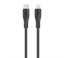 Кабель USB WALKER C585 Type-C to Lightning 27W 1m black TPS-2710000339861 2710000339861