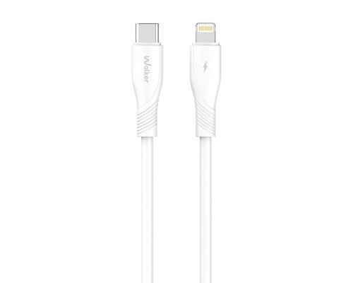 Кабель USB WALKER C585 Type-C to Lightning 27W 1m white TPS-2710000339878 2710000339878