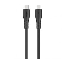 Кабель USB WALKER C585 Type-C to Type-C 60W 1m black TPS-2710000339885 2710000339885
