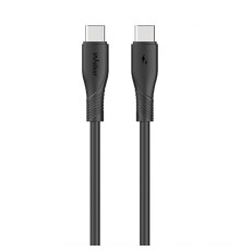 Кабель USB WALKER C585 Type-C to Type-C 60W 1m black TPS-2710000339885 2710000339885