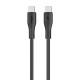Кабель USB WALKER C585 Type-C to Type-C 60W 1m black TPS-2710000339885 2710000339885