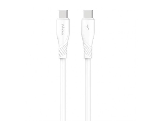 Кабель USB WALKER C585 Type-C to Type-C 60W 1m white TPS-2710000339892 2710000339892