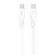 Кабель USB WALKER C585 Type-C to Type-C 60W 1m white TPS-2710000339892 2710000339892