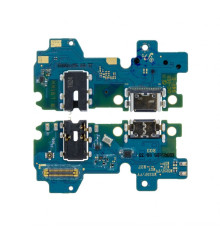 Шлейф (нижня плата) для Samsung Galaxy M22/M225 (2021), M32/M325 (2021) з роз'ємом живлення, гарнітури та мікрофоном High Quality TPS-2710000339908 2710000339908