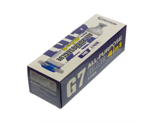 Клей Mechanic G7 (для корпусних рамок та задніх кришок, поліуретановий, 30 мл, прозорий) TPS-2710000340331 2710000340331
