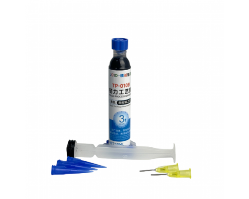 Клей JCID TP-010B (для корпусних рамок та задніх кришок, поліуретановий, 10 мл, чорний) TPS-2710000340379 2710000340379