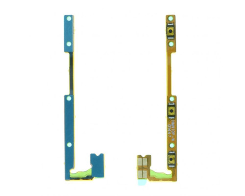 Шлейф для Xiaomi Redmi Note 10 Pro, Redmi Note 10 Pro Max з кнопкою включення і регулювання звуку Original Quality TPS-2710000340416 2710000340416