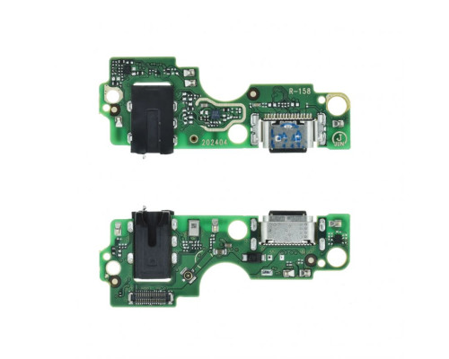 Шлейф (нижня плата) для Infinix Smart 8, Hot 40i, Tecno Spark 20, Spark Go 2024 з роз'ємом зарядки і мікрофоном High Quality TPS-2710000340539 2710000340539