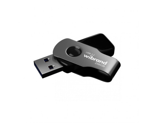 Флеш-пам'ять USB Wibrand Lizard 256GB USB 3.2 Gen 1 black TPS-2710000340775 2710000340775