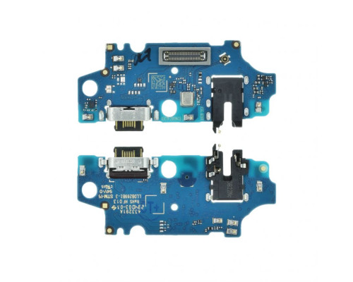 Шлейф (нижня плата) для Samsung Galaxy A05s/A057 (2023) з роз'ємом живлення, гарнітури та мікрофоном black Original Quality TPS-2710000341215 2710000341215