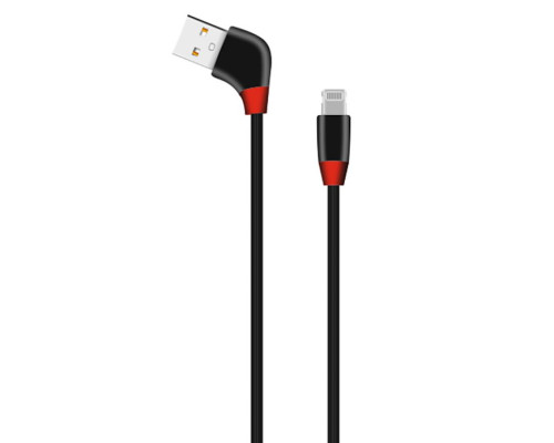 Кабель USB WALKER C340 Lightning black TPS-2710000150657