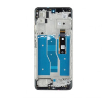 Дисплей (LCD) для Motorola Moto G52 XT2221, Moto G82 XT2225, Moto G71S 5D68C20495 з тачскріном та рамкою black Service Original TPS-2710000341277 2710000341277