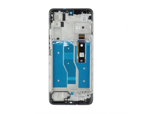 Дисплей (LCD) для Motorola Moto G52 XT2221, Moto G82 XT2225, Moto G71S 5D68C20495 з тачскріном та рамкою black Service Original TPS-2710000341277 2710000341277
