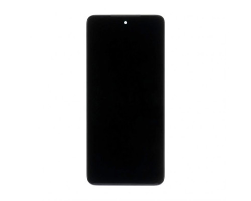 Дисплей (LCD) для Motorola Moto G52 XT2221, Moto G82 XT2225, Moto G71S 5D68C20495 з тачскріном та рамкою black Service Original TPS-2710000341277 2710000341277