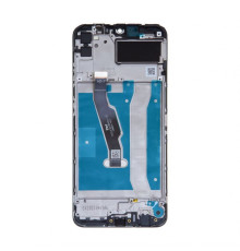 Дисплей (LCD) для Huawei Y6P MED-LX9N, Honor 9A MOA-LX9N з тачскріном та рамкою black (IPS) Original Quality TPS-2710000341444 2710000341444