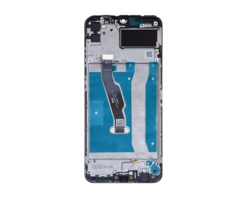 Дисплей (LCD) для Huawei Y6P MED-LX9N, Honor 9A MOA-LX9N з тачскріном та рамкою black (IPS) Original Quality TPS-2710000341444 2710000341444