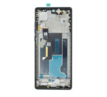 Дисплей (LCD) для Motorola Moto Edge 50 Fusion/XT2429/XT2429-1/XT2429-2 з тачскріном та рамкою forest blue (Oled) Original Quality TPS-2710000341550 2710000341550