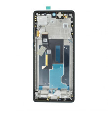 Дисплей (LCD) для Motorola Moto Edge 50 Fusion/XT2429/XT2429-1/XT2429-2 з тачскріном та рамкою forest blue (Oled) Original Quality TPS-2710000341550 2710000341550