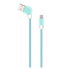 Кабель USB WALKER C340 Lightning green TPS-2710000150664